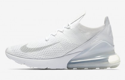 air max 270 blanche flyknit